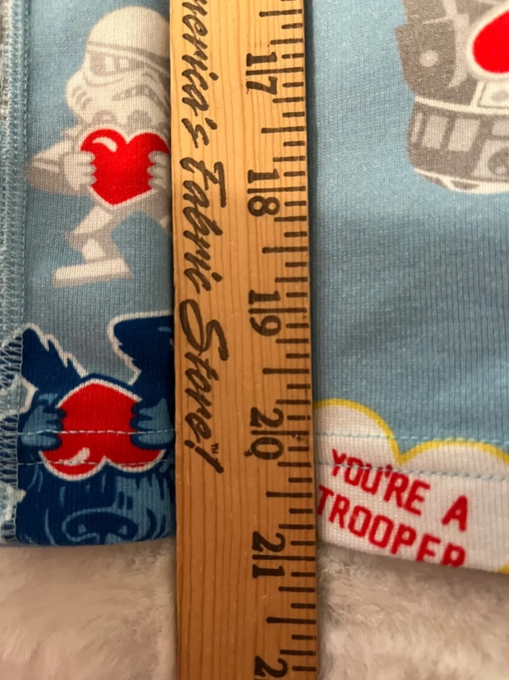 Hanna Andersson Star Wars Pajama Long John Set Blue Valentine's Size 10